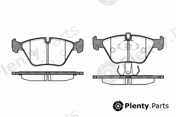  ROADHOUSE part 2270.15 (227015) Brake Pad Set, disc brake