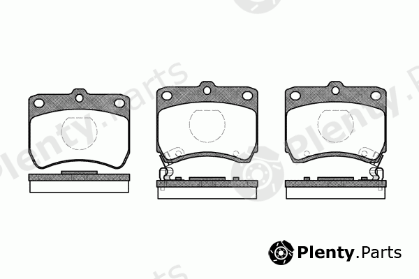  ROADHOUSE part 2271.02 (227102) Brake Pad Set, disc brake