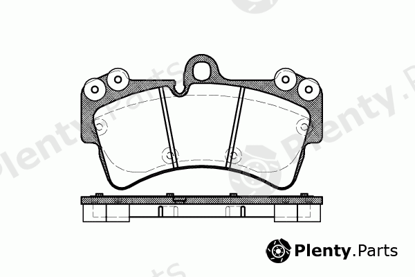  ROADHOUSE part 2995.00 (299500) Brake Pad Set, disc brake