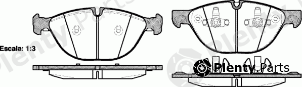  ROADHOUSE part 21298.00 (2129800) Brake Pad Set, disc brake
