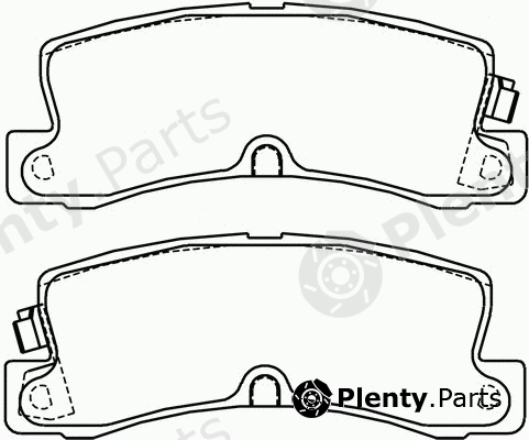  PAGID part T0017 Brake Pad Set, disc brake