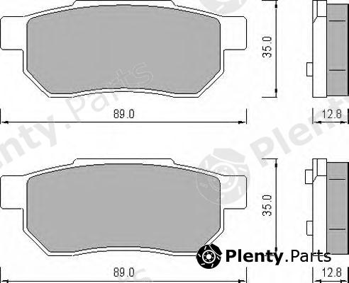  ROULUNDS BRAKING part 456381 Brake Pad Set, disc brake