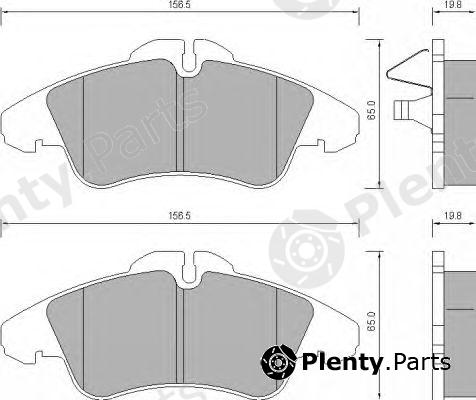  ROULUNDS BRAKING part 627281 Brake Pad Set, disc brake