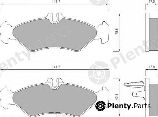 ROULUNDS BRAKING part 627481 Brake Pad Set, disc brake