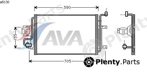 AVA QUALITY COOLING part AI5130 Condenser, air conditioning