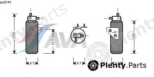  AVA QUALITY COOLING part AUD144 Dryer, air conditioning