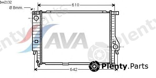  AVA QUALITY COOLING part BW2132 Radiator, engine cooling