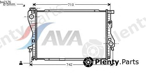  AVA QUALITY COOLING part BW2176 Radiator, engine cooling