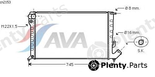  AVA QUALITY COOLING part CN2153 Radiator, engine cooling