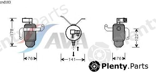  AVA QUALITY COOLING part CND183 Dryer, air conditioning