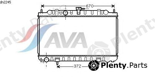  AVA QUALITY COOLING part DN2245 Radiator, engine cooling