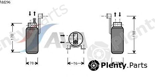  AVA QUALITY COOLING part FDD296 Dryer, air conditioning