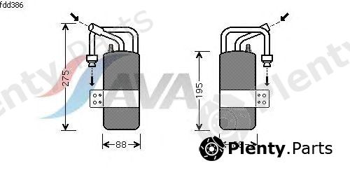  AVA QUALITY COOLING part FDD386 Dryer, air conditioning