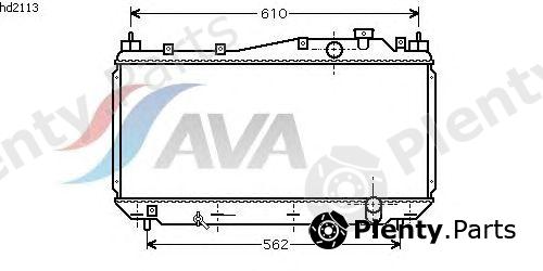  AVA QUALITY COOLING part HD2113 Radiator, engine cooling