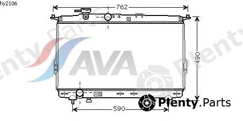  AVA QUALITY COOLING part HY2106 Radiator, engine cooling