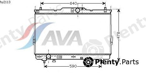  AVA QUALITY COOLING part HY2113 Radiator, engine cooling