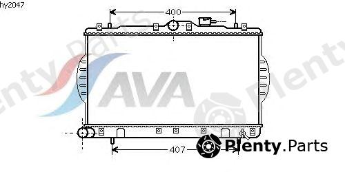  AVA QUALITY COOLING part HYA2047 Radiator, engine cooling