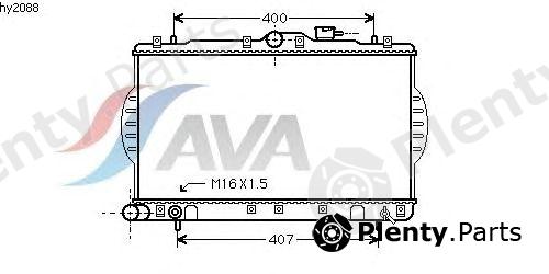  AVA QUALITY COOLING part HYA2088 Radiator, engine cooling
