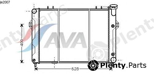  AVA QUALITY COOLING part JE2007 Radiator, engine cooling