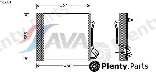  AVA QUALITY COOLING part MCA5001 Condenser, air conditioning