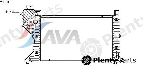  AVA QUALITY COOLING part MSA2183 Radiator, engine cooling