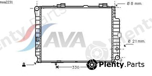  AVA QUALITY COOLING part MSA2231 Radiator, engine cooling