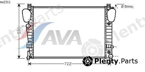  AVA QUALITY COOLING part MSA2311 Radiator, engine cooling