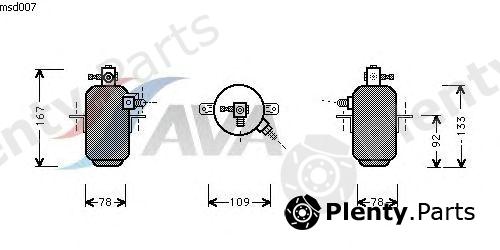  AVA QUALITY COOLING part MSD007 Dryer, air conditioning