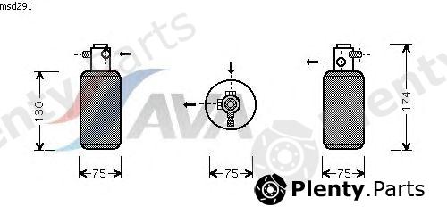 AVA QUALITY COOLING part MSD291 Dryer, air conditioning