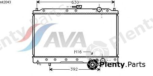  AVA QUALITY COOLING part MT2043 Radiator, engine cooling