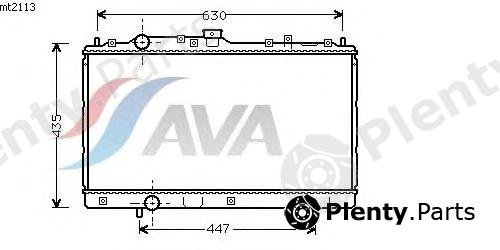  AVA QUALITY COOLING part MT2113 Radiator, engine cooling