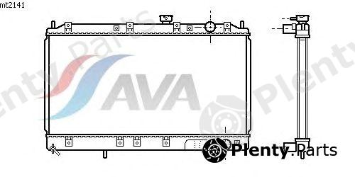  AVA QUALITY COOLING part MT2141 Radiator, engine cooling