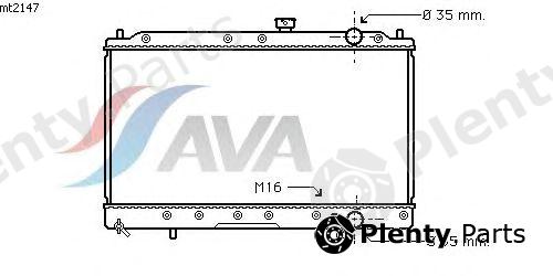  AVA QUALITY COOLING part MT2147 Radiator, engine cooling