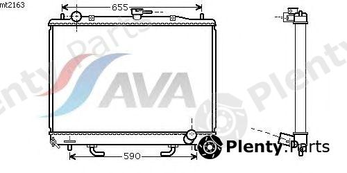  AVA QUALITY COOLING part MT2163 Radiator, engine cooling