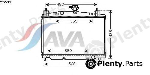  AVA QUALITY COOLING part MZ2213 Radiator, engine cooling