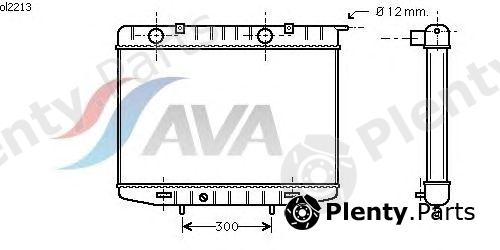  AVA QUALITY COOLING part OL2213 Radiator, engine cooling