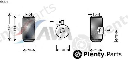  AVA QUALITY COOLING part OLD292 Dryer, air conditioning