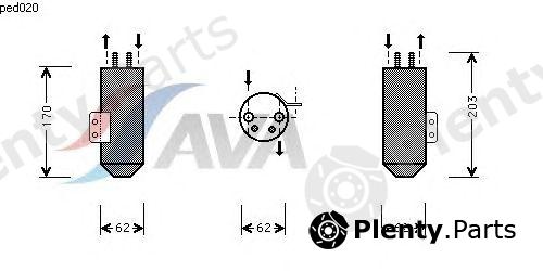  AVA QUALITY COOLING part PED020 Dryer, air conditioning