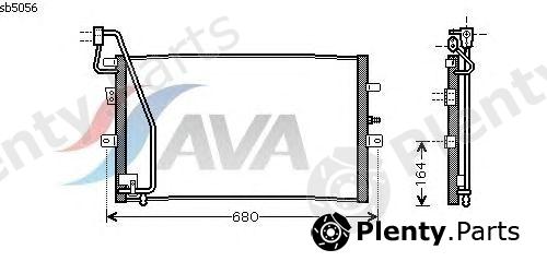  AVA QUALITY COOLING part SB5056 Condenser, air conditioning