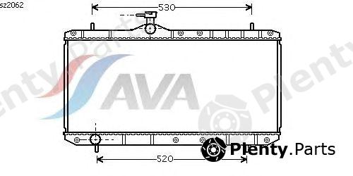  AVA QUALITY COOLING part SZ2062 Radiator, engine cooling