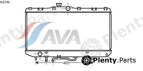  AVA QUALITY COOLING part TO2146 Radiator, engine cooling