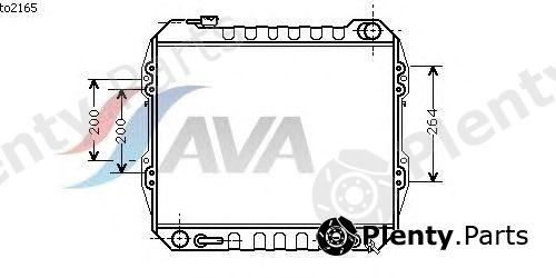  AVA QUALITY COOLING part TO2165 Radiator, engine cooling