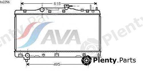  AVA QUALITY COOLING part TO2256 Radiator, engine cooling