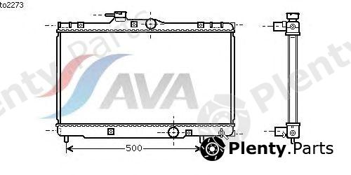  AVA QUALITY COOLING part TO2273 Radiator, engine cooling