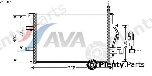  AVA QUALITY COOLING part VO5107 Condenser, air conditioning