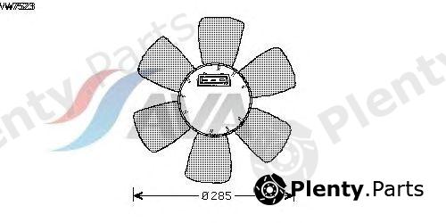  AVA QUALITY COOLING part VW7523 Fan, radiator