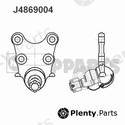  NIPPARTS part J4869004 Ball Joint