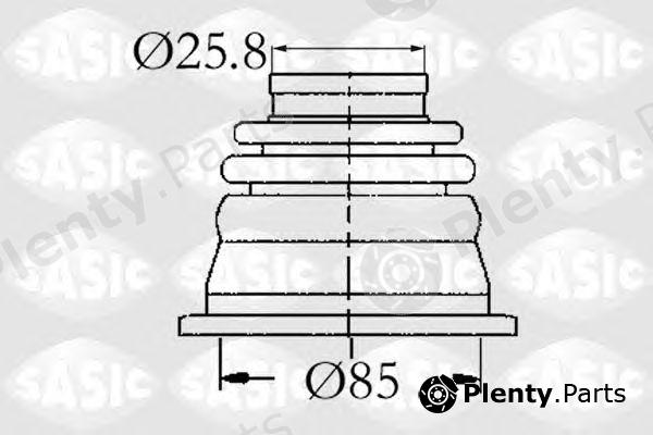  SASIC part 4003408 Bellow Set, drive shaft