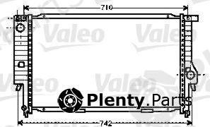  VALEO part 732593 Radiator, engine cooling