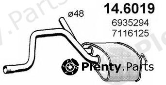  ASSO part 14.6019 (146019) Middle Silencer